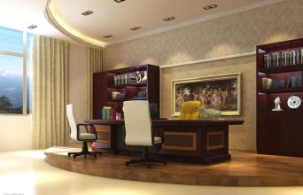 办公室环境摆设