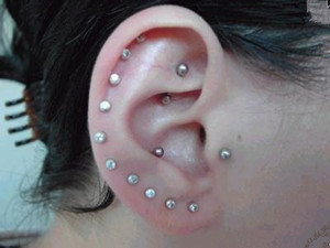 穿耳洞的格局环境